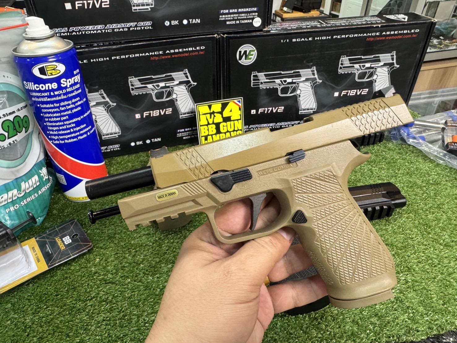 SIGSAUER P320 F18 V2 WILSON COMBAT(TAN)