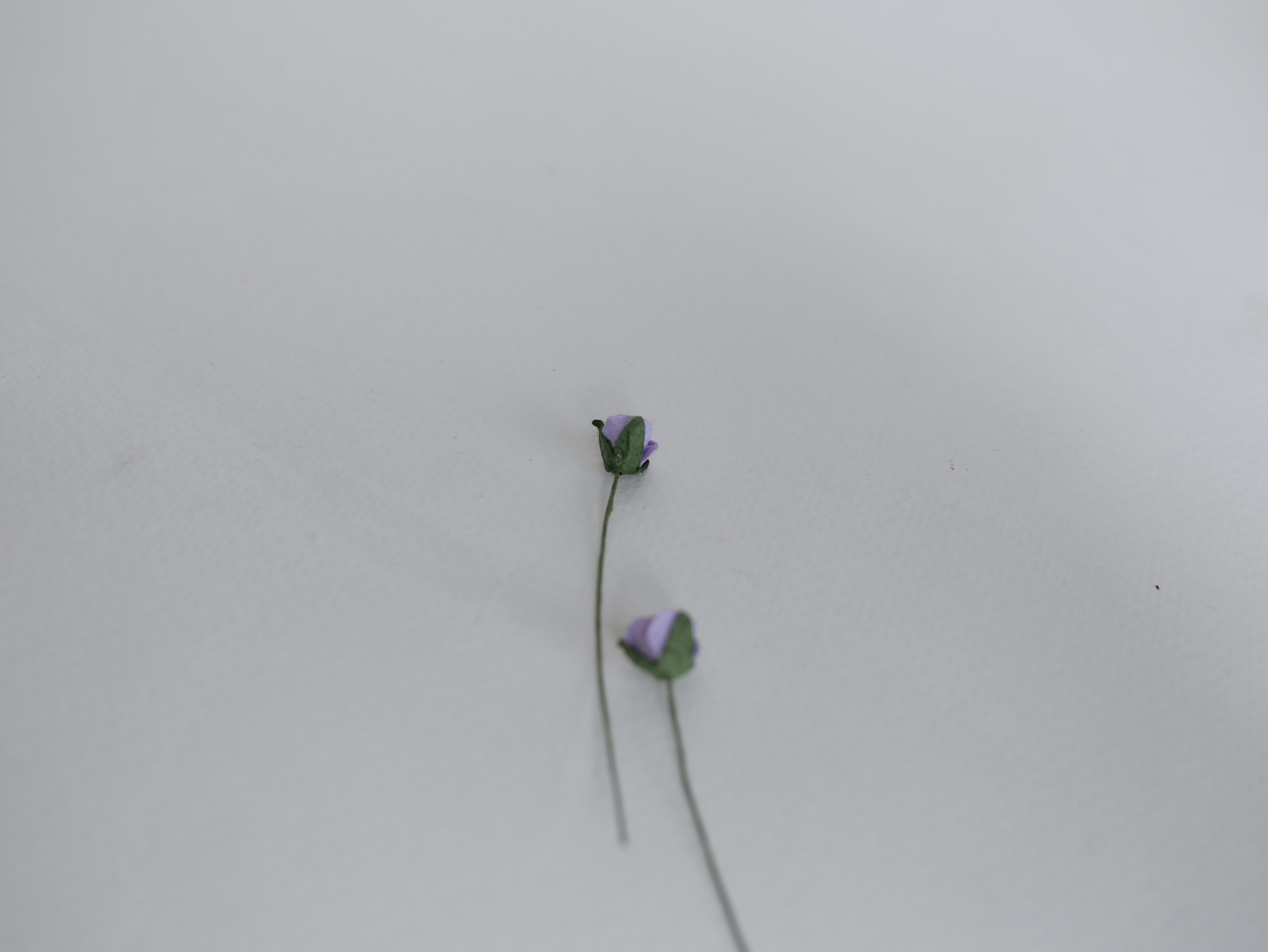 ดอกไม้กระดาษสา ดอกไม้กระดาษสา จตุจักร งานประดิษฐ์ ดอกไม้ทำข้อมือเพื่อนเจ้าสาว แต่งงาน, ดอกกุหลาบตูม 50 ดอก สีม่วง ขนาด 0.8x 0.8 cm. paper flowers, budding roses flower 0.8 x0.8 cm. 50 pieces. purple color