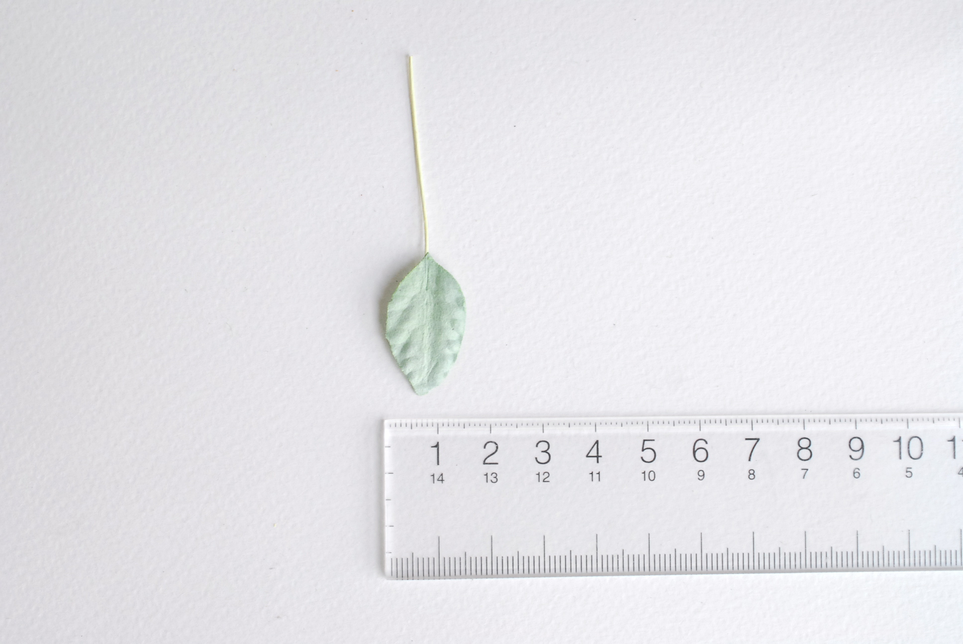 ใบไม้กระดาษ ใบไม้กระดาษสา ราคาส่ง,ใบไม้กุหลาบกระดาษ สำหรับดอกมะลิกระดาษสา ใบไม้ประดิษฐ์ สำหรับตกแต่ง หรืองานแต่งงาน สีเขียว ขนาด 2.5x1.5 cm. จำนวน 100 ใบ