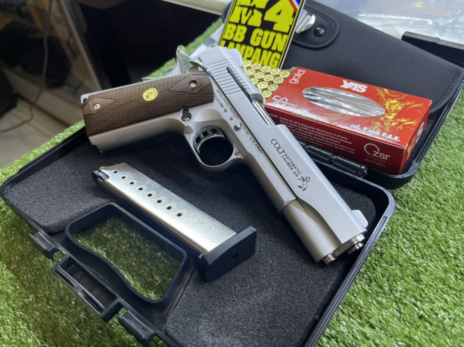 KUZEY M1911 ลาย Series 80 ลำกล้อง 5"ซาติน