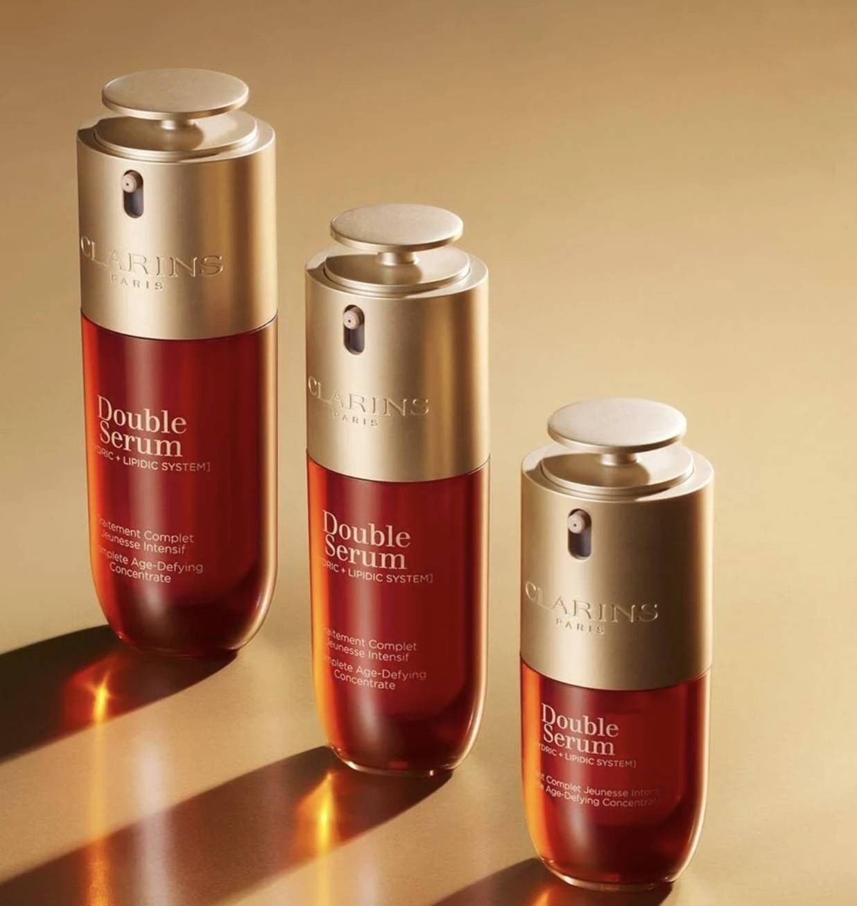 เซรั่มรุ่นขายดี Clarins Double Serum สูตรใหม่