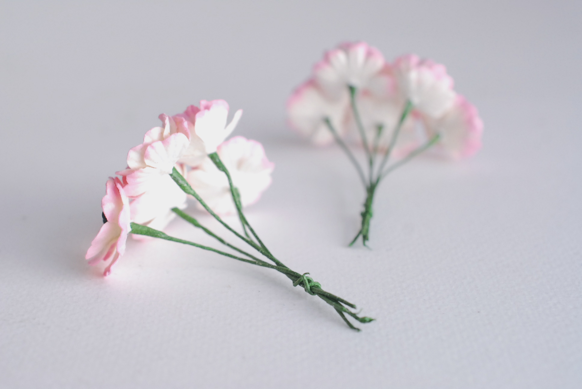 ดอกไม้กระดาษสา ดอกไม้กระดาษสา จตุจักร งานประดิษฐ์ ดอกไม้ทำข้อมือเพื่อนเจ้าสาว แต่งงาน ดอกไม้กระดาษ poppy สีชมพูปัด ขนาด 2.00 cm.