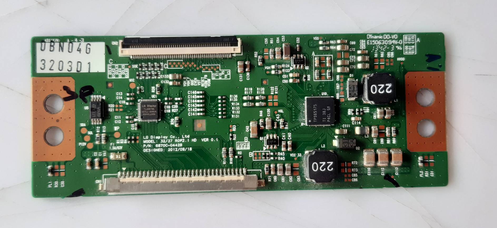 อันที่ 286 TOSHIBA 32L2450VT ทีคอน 6870C-0442B ดีเทสแล้ว
