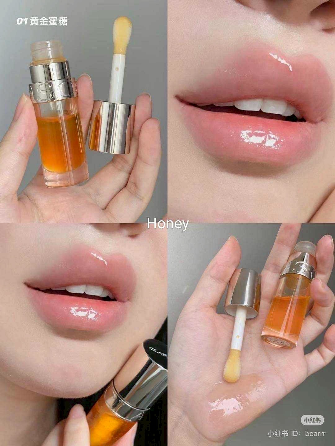 ลิปออยล์ Clarins Lip Comfort Oil 1.4ml # 01 Honey (No Box)