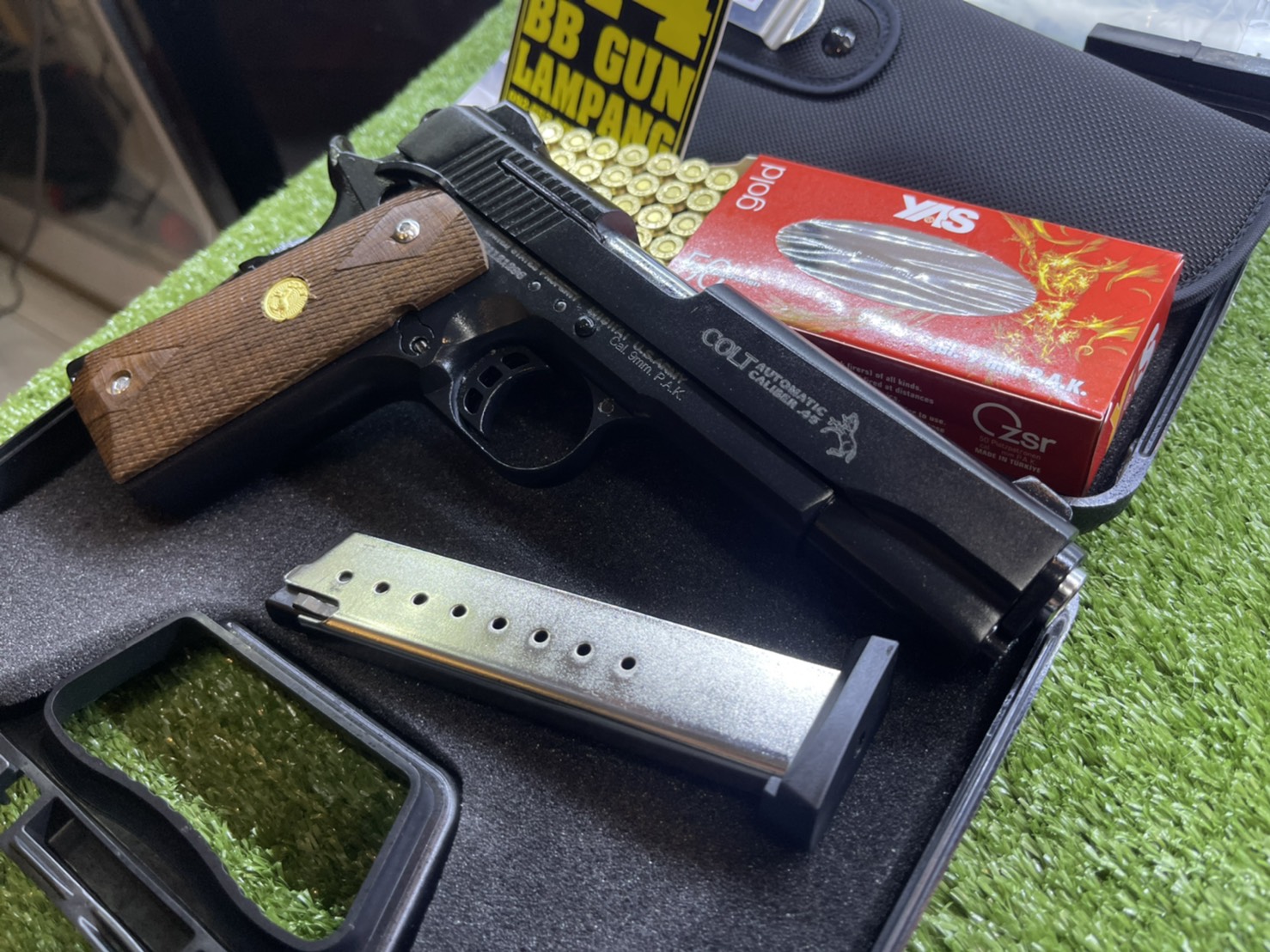 KUZEY M1911 ลาย Series 80 ลำกล้อง 5" ดำ