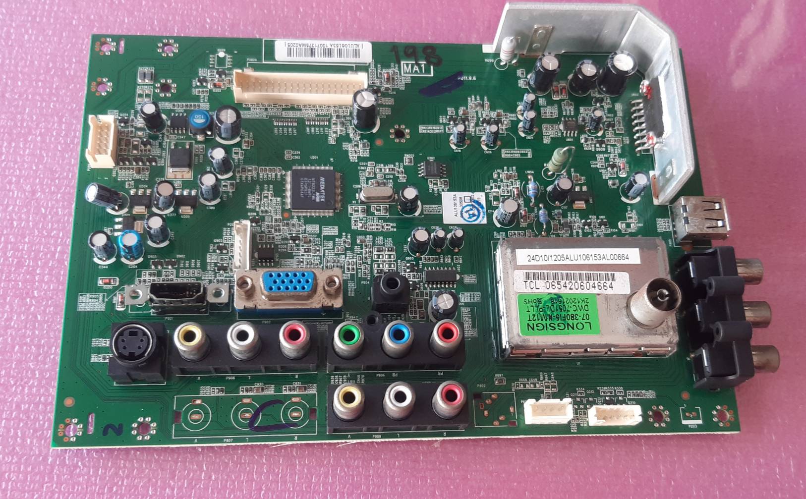 อันที่ 198 TCL L24D10F ซีสเตร็ม MA1 40-MT8223-MAJ2XG ดีเทสแล้ว