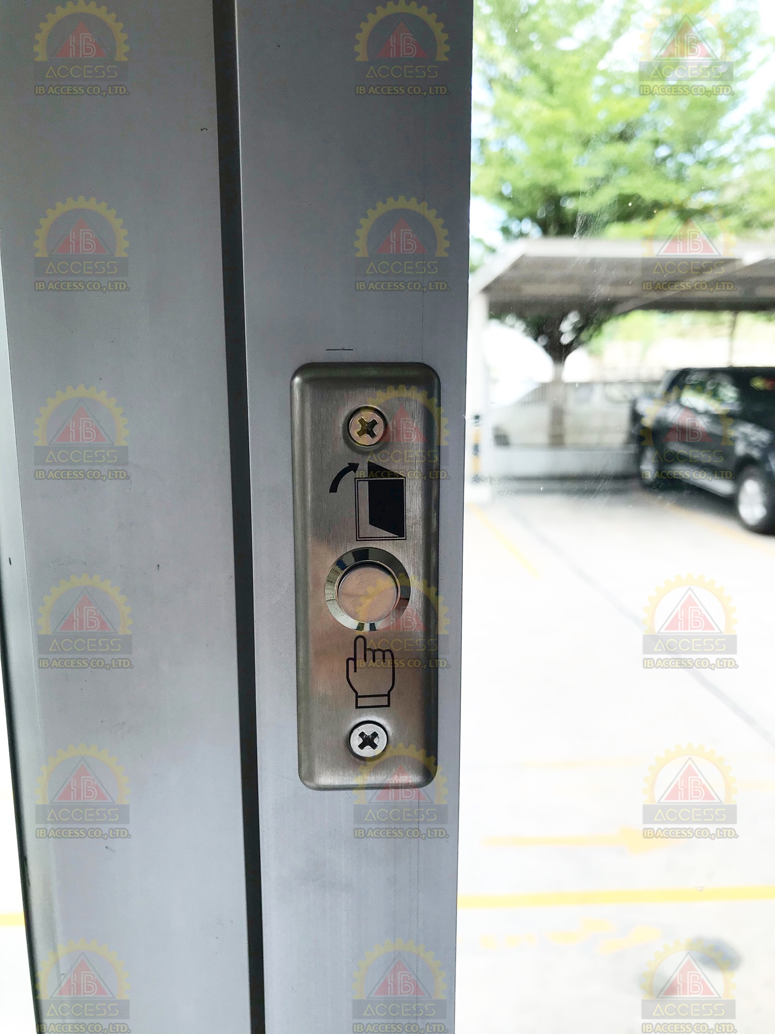 Exit Switch Button วัสดุสแตนเลส