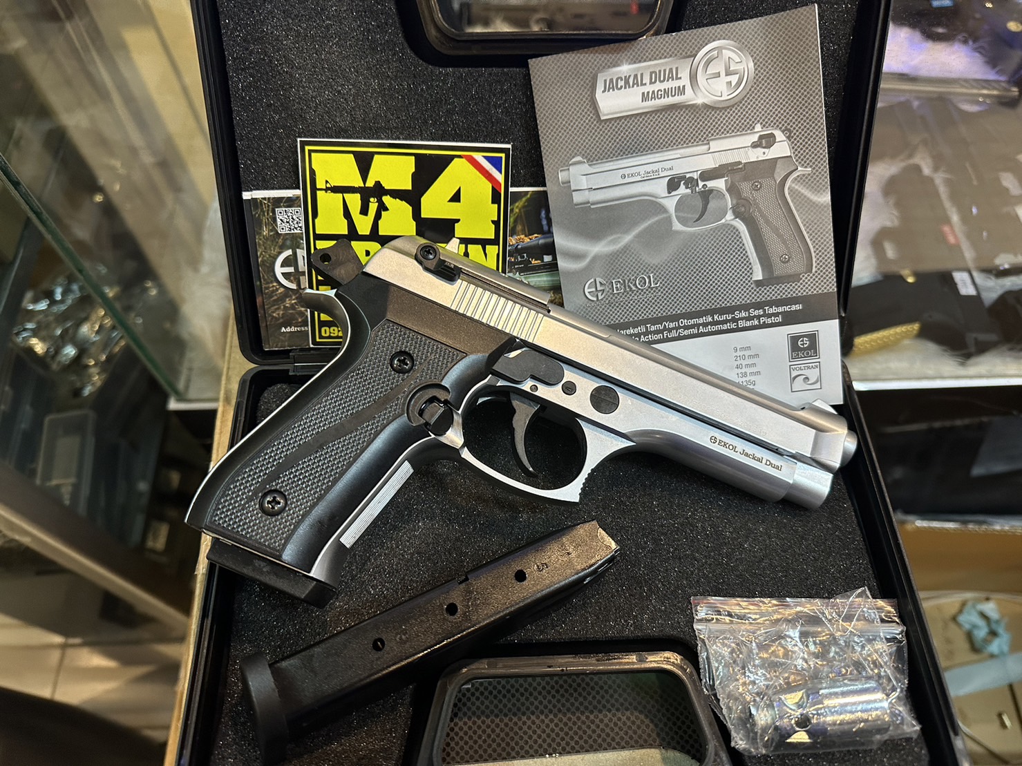 EKOL Jackal Dual บรอนซ์เงิน