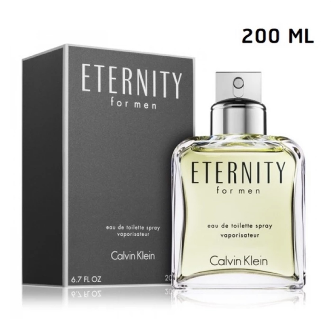 CK Eternity EDT for Men 200 ml (Counter Box)