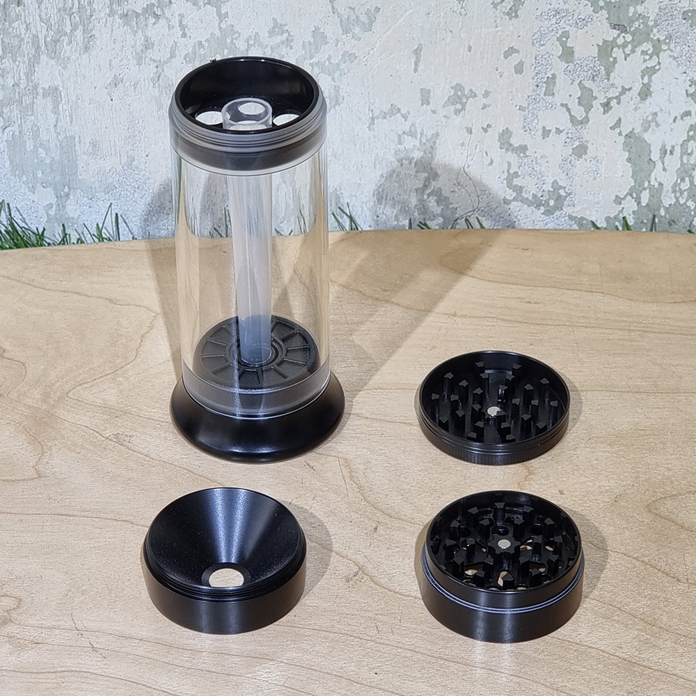 [1002] Grinder ขนาด 52x160mm พร้อมใส่ กระดาษพัน งานCNC ที่บดสมุนไพร เครื่องบดสมุนไพร