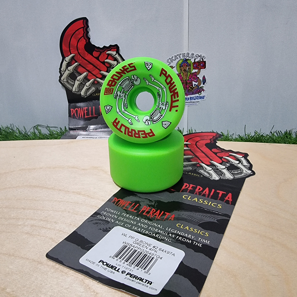 [0316][US] ล้อเซิฟสเก็ต Powell Peralta รุ่น G-Bones ขนาด 64mm 97A แนว street park