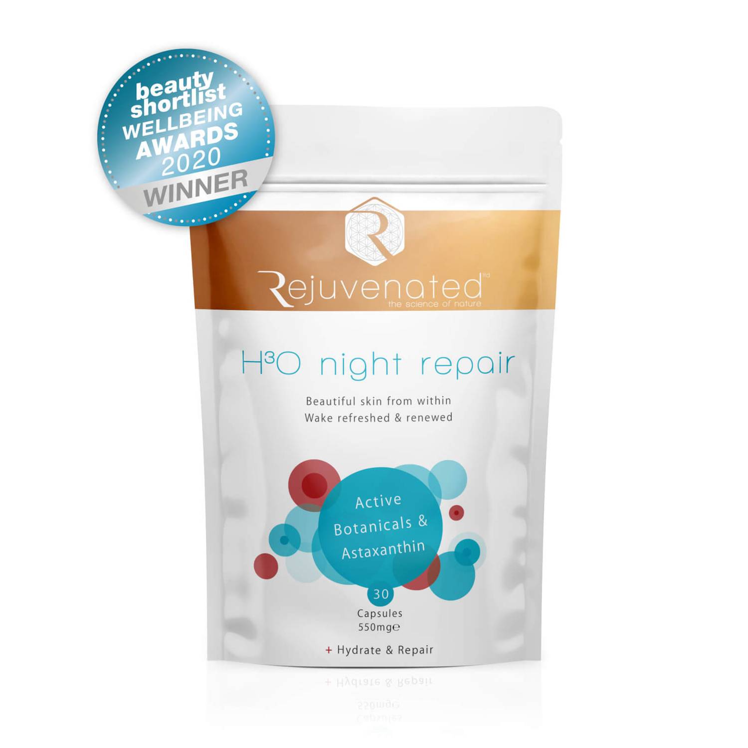 REJUVENATED H3O NIGHT REPAIR - 30 CAPSULES 0 กก.