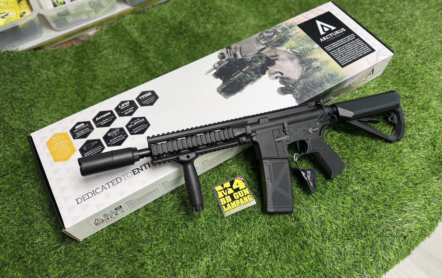 ARCTURUS ST02 CQB AEG (Black)
