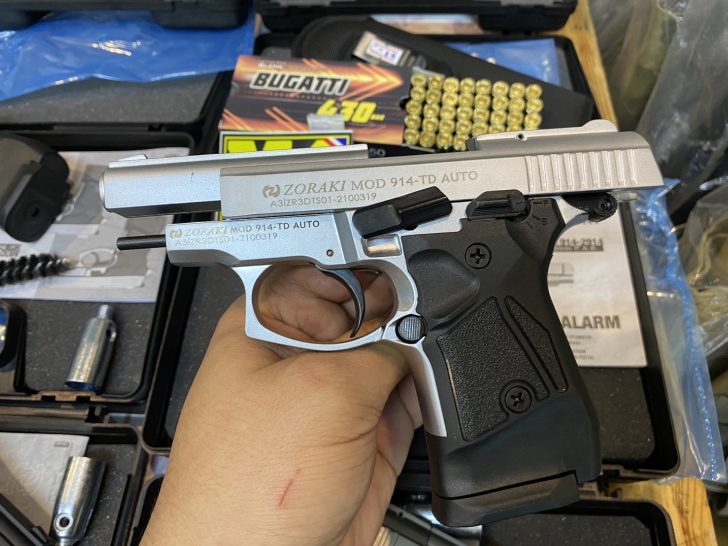 ZORAKI 914 AUTO บรอนซ์เงิน