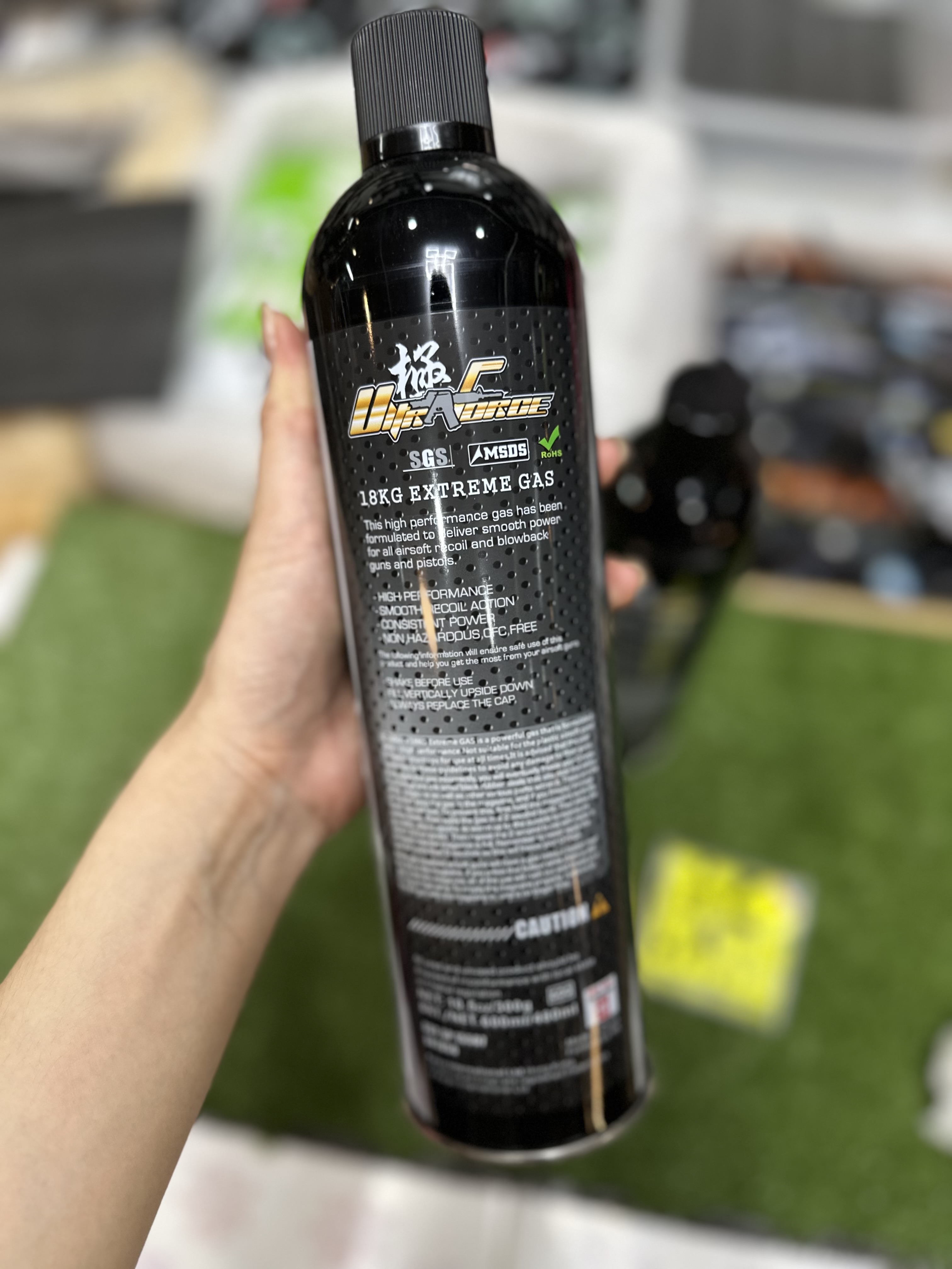 Ultraforce Black Gas 18KG