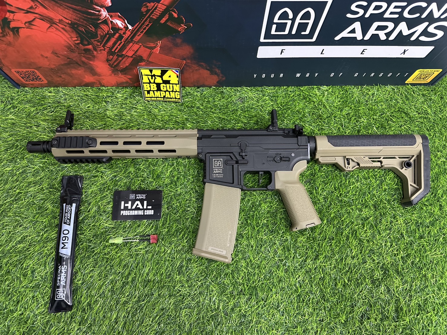 Specna Arms F03 HAL AEG ( Tan )