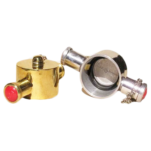 ฝาปิดข้อต่อตัวเมีย วัสดุทองเหลือง , อลูมิเนียม ขนาด 1.5 นิ้ว และ 2.5 นิ้ว