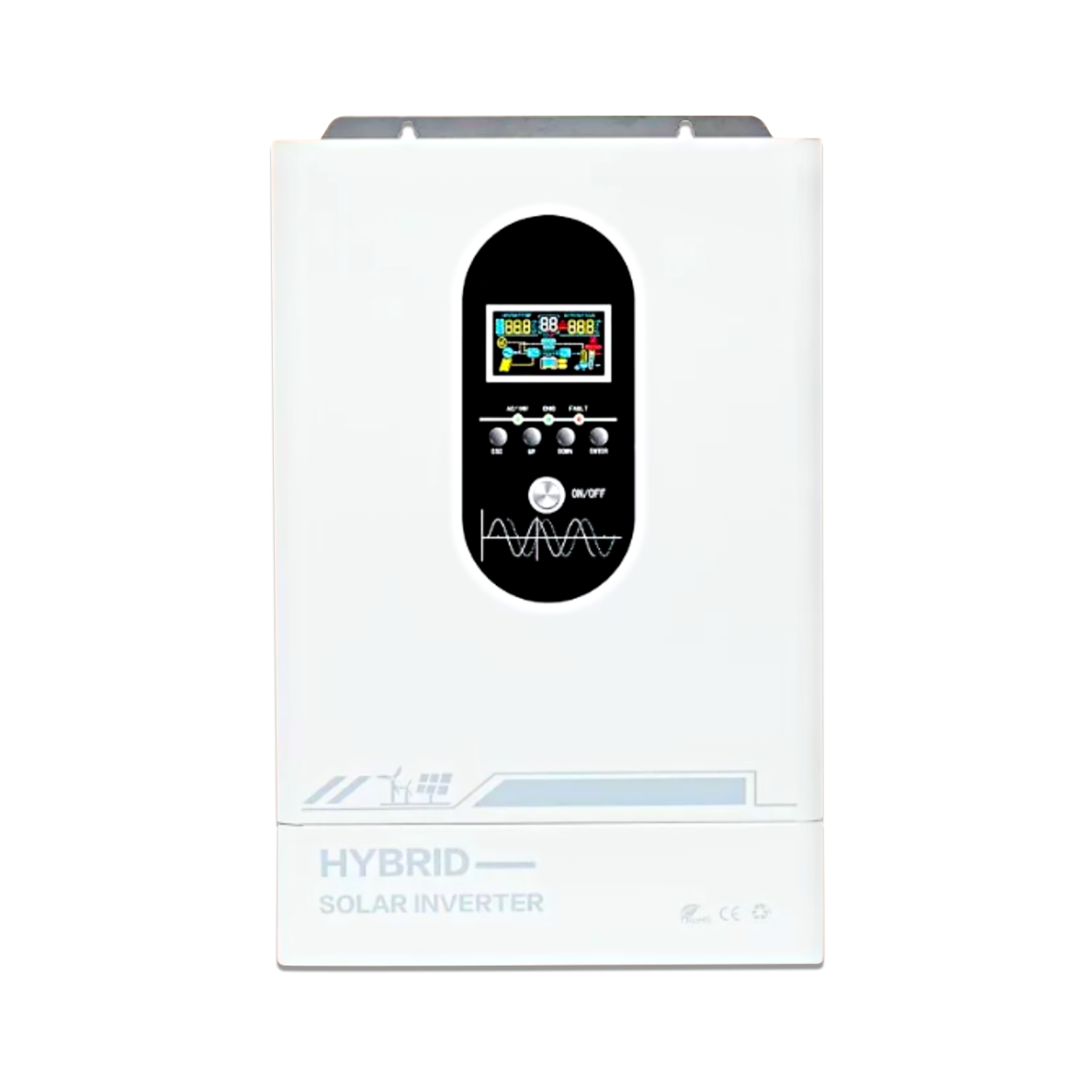 TumoSolar 6.2kVA 48V Inverter Hybrid Off-Grid ไฮบริดอินเวอร์เตอร์