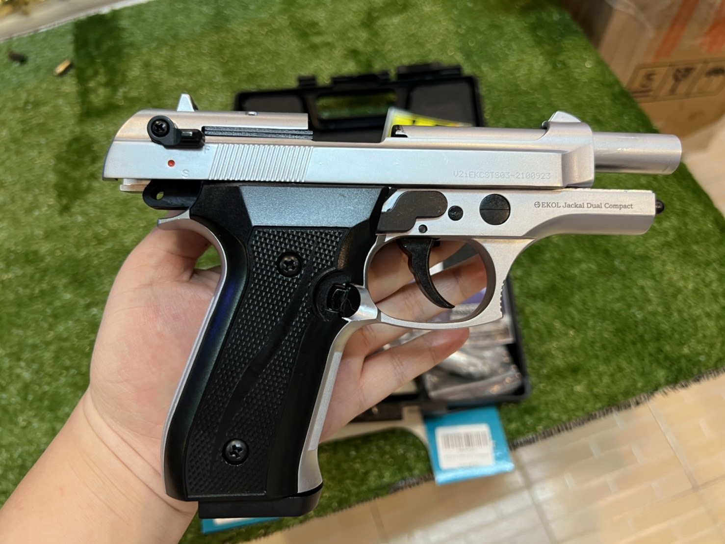 EKOL Jackal Dual Compact บรอนซ์เงิน