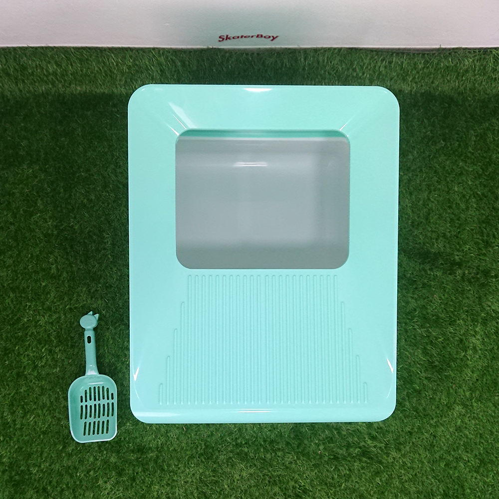 [1100] ห้องน้ำแมว Indoor เก็บกลิ่น พร้อมที่ตัก ถอดประกอบเคลื่อนย้ายได้