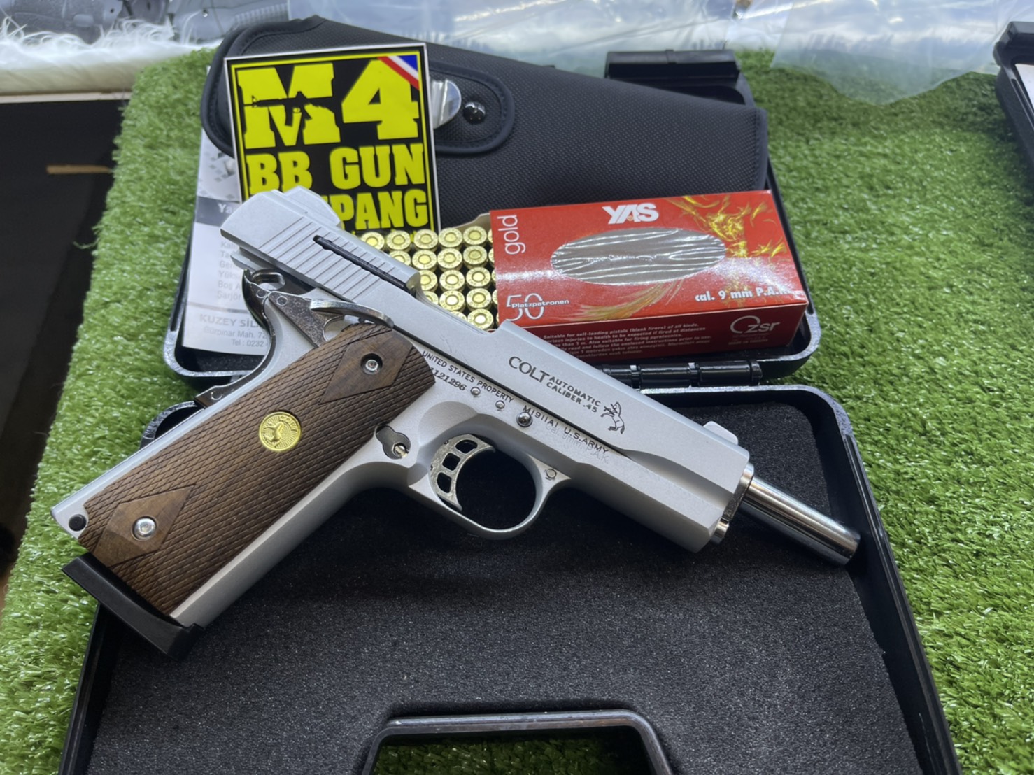 KUZEY M1911 ลาย Series 80 ลำกล้อง 5"ซาติน