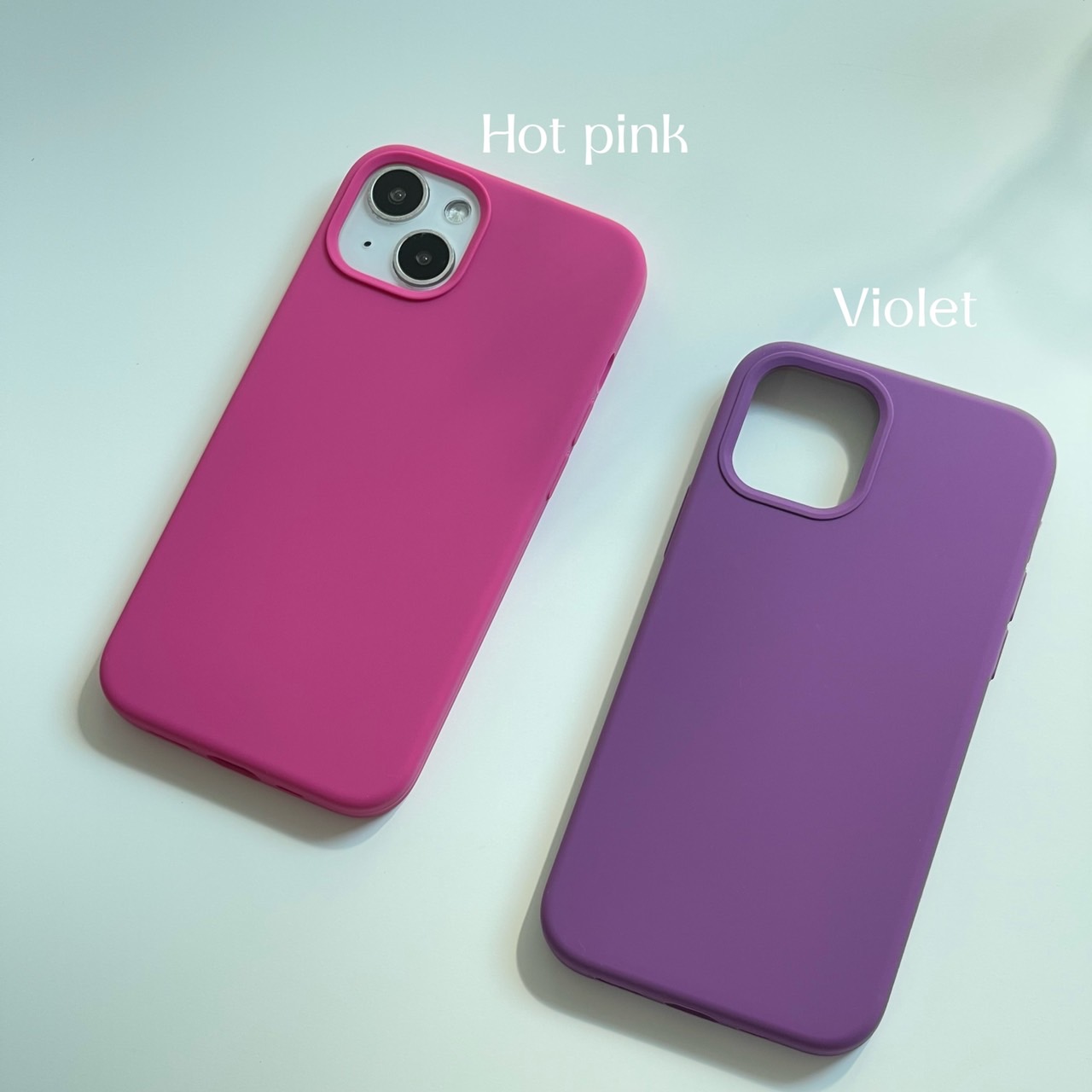 Silicone Case (hot pink colors) ** สำรองสี 1 สีกันหมด **