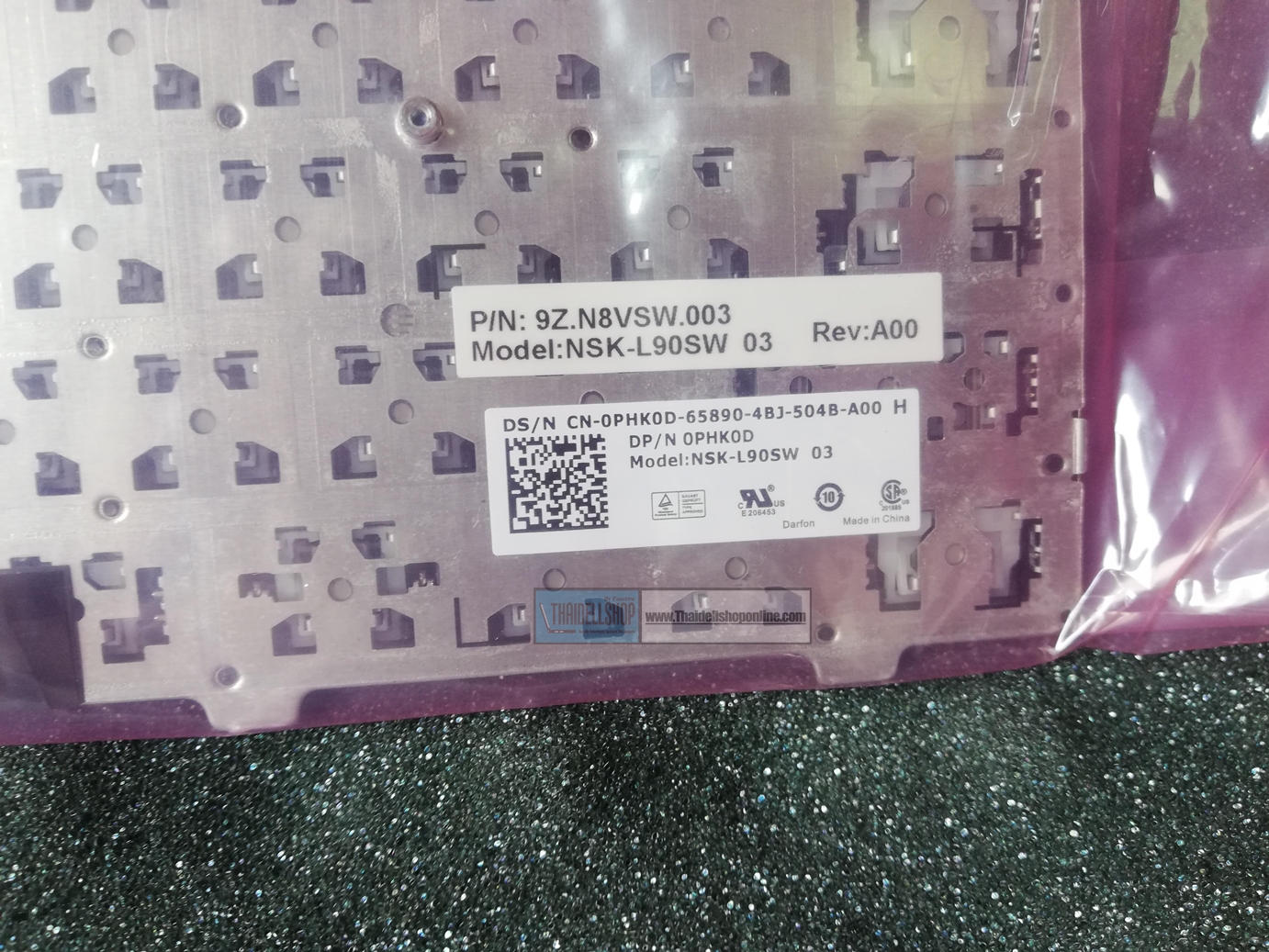 Keyboard Dell inspiron 3421 3437 5421 5437 Thai/Eng Part:PHK0D