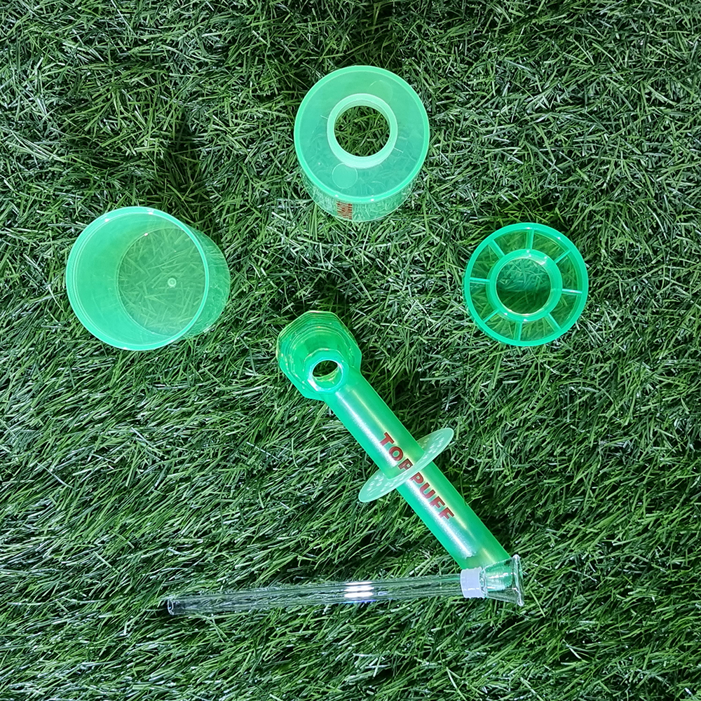 [1004] ท่อน้ำอเนกประสงค์พกพา หลอดแก้วพร้อมขวด พกพา เก็บง่าย สายแค้มปิ่ง