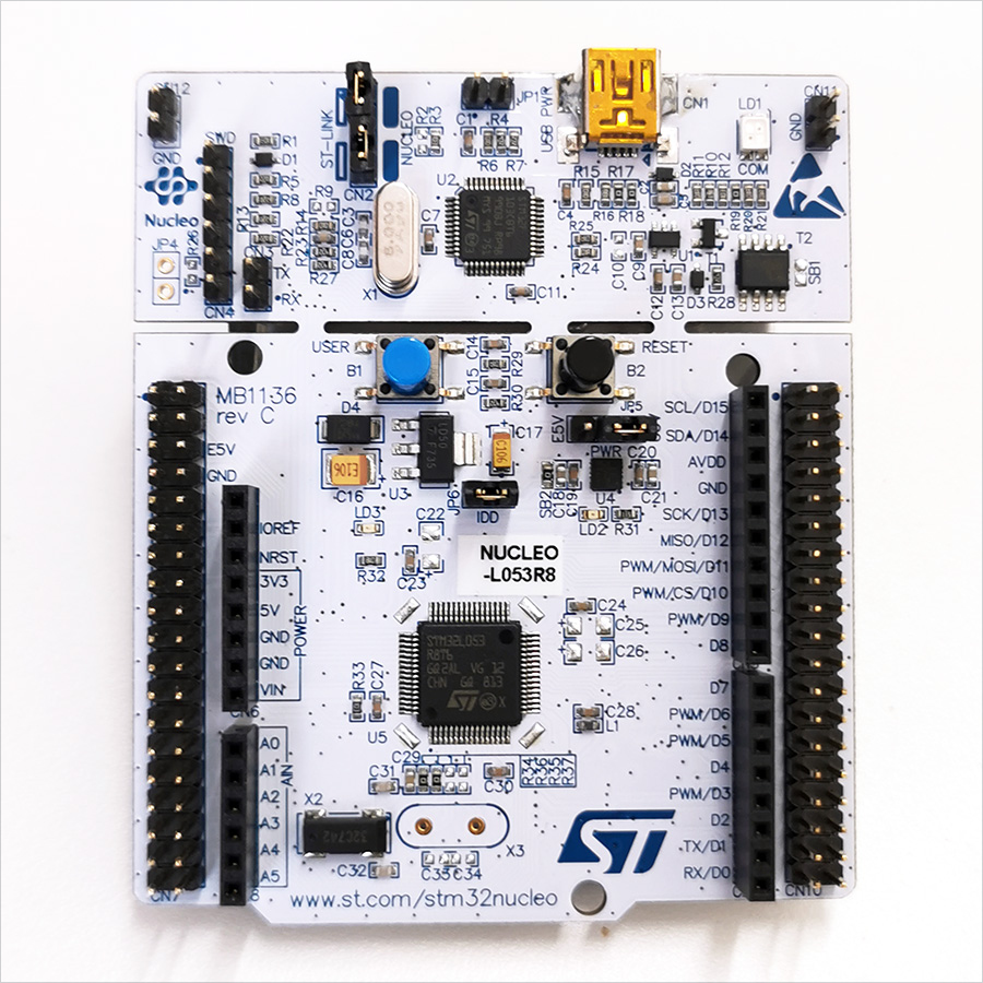 NUCLEO-L053R8 บอร์ดไมโครคอนโทรลเลอร์ STM32