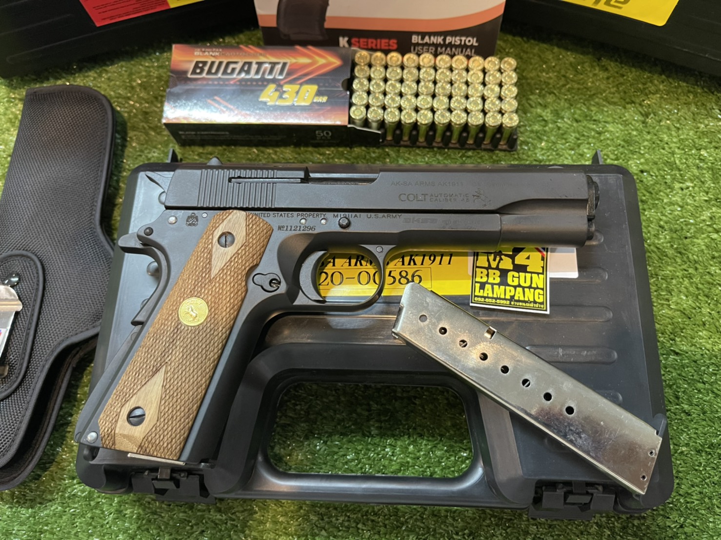 AKSA COLT 1911 ลาย Series 70 สีดำ
