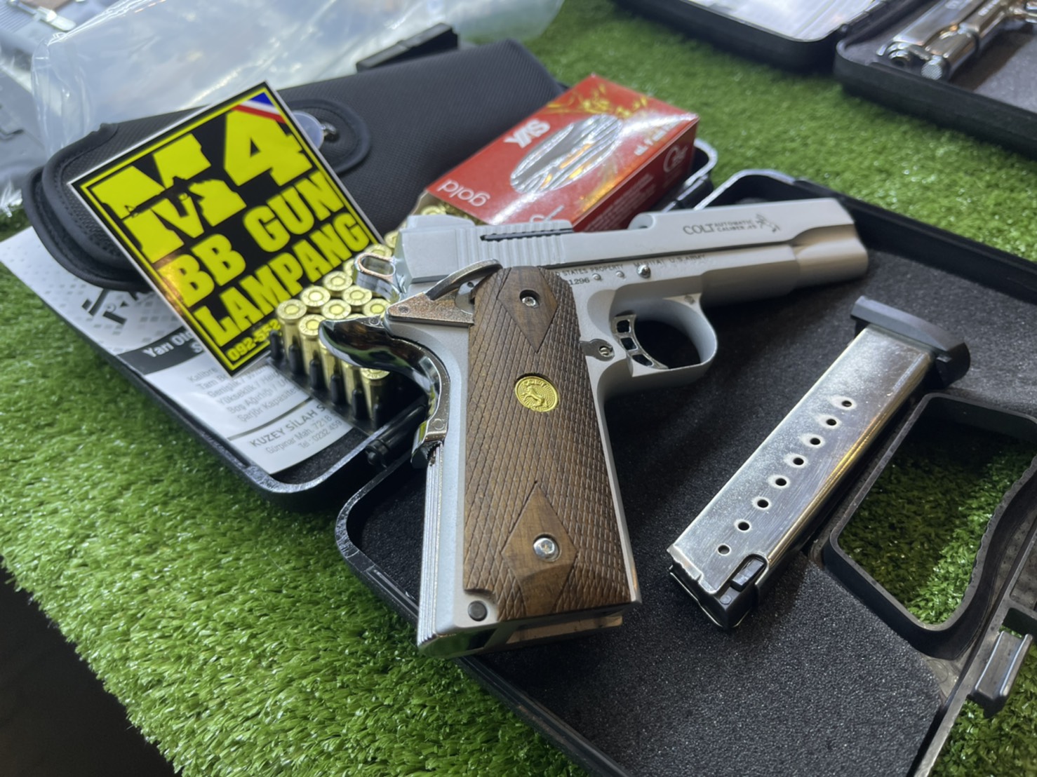 KUZEY M1911 ลาย Series 80 ลำกล้อง 5"ซาติน