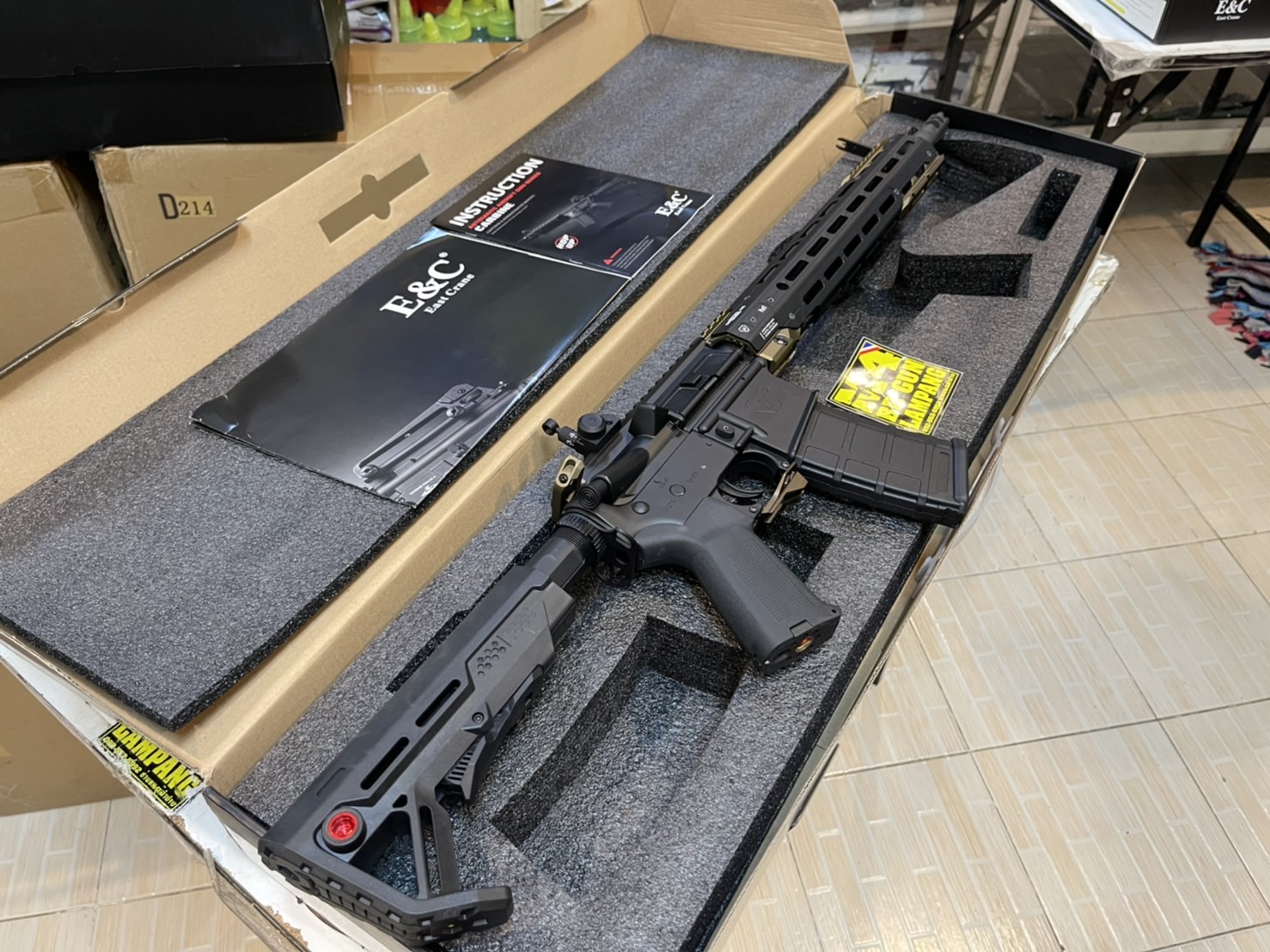 E&C 339 S2 FDE Strike Gridlok 15 บอดี้โลหะ