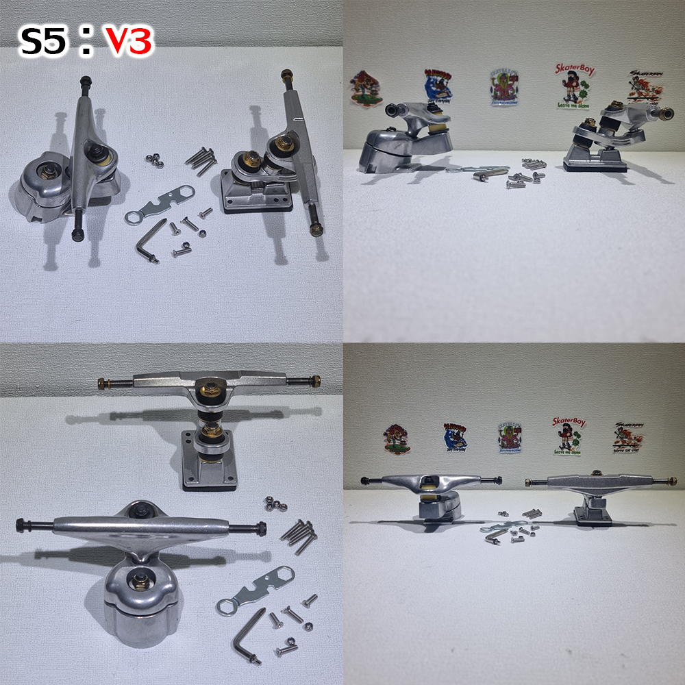 [0307] ชุดทรัค เซิฟสเก็ต พร้อมติดตั้ง หน้า หลัง หลายรุ่น ทรัคกว้าง 6.25 นิ้ว Surf skate truck set