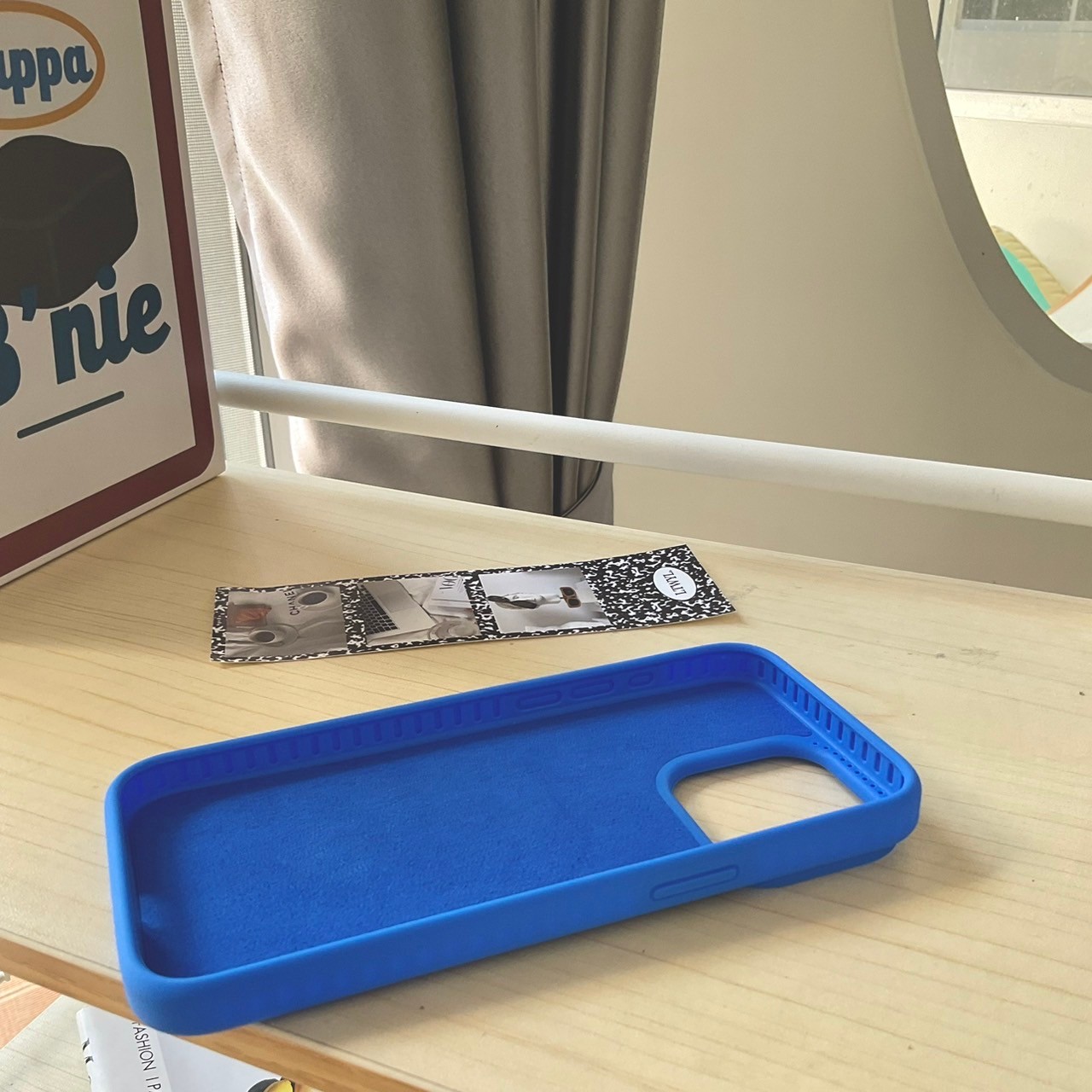 Silicone premium case v.3 (blue colors)