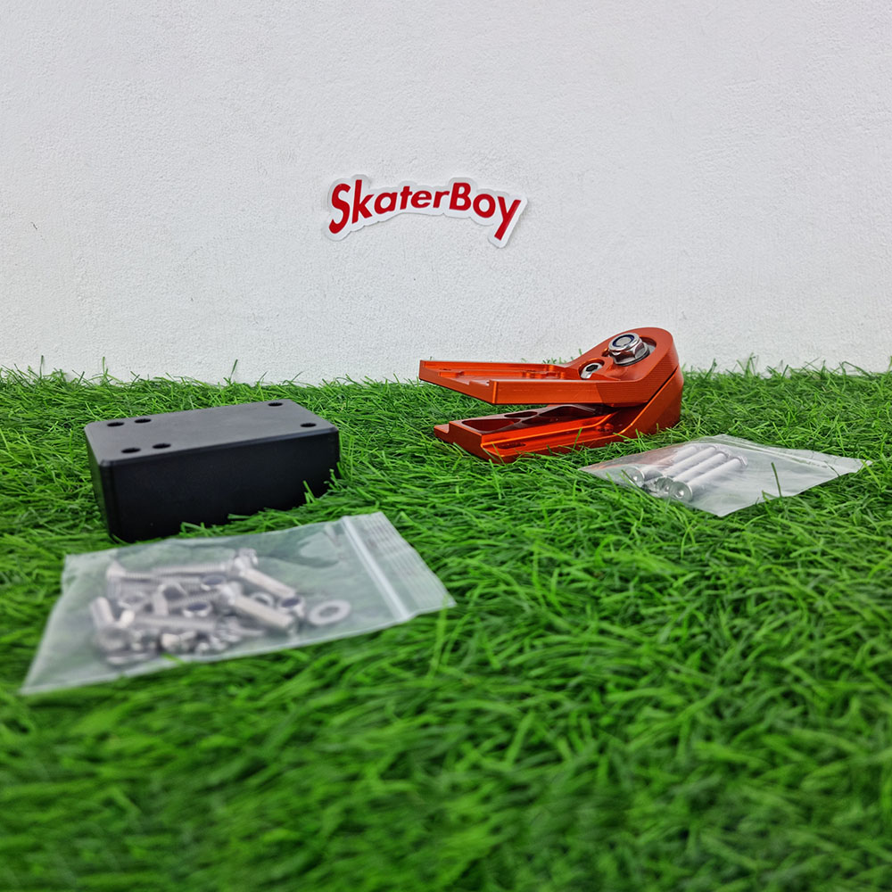 [0307] Adapter Surf skateboard ระบบบูชชิ่งสี่เหลี่ยมWTB ปลดล็อค Limit ได้ งานCNC พร้อมชุดติดตั้ง [งานไทย]