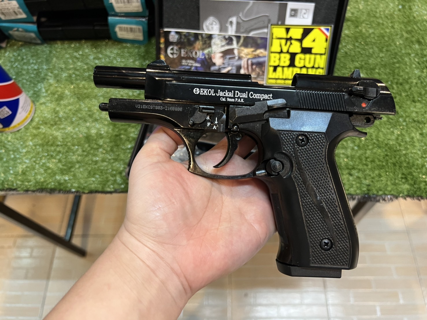 EKOL Jackal Dual COMPACT ดำ