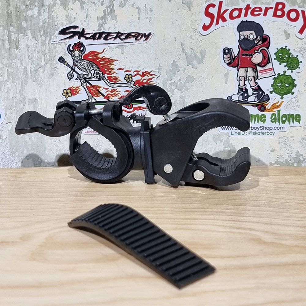 [0901] ขาจับแฮนด์ จับไฟฉาย หมุนได้ 360องศา สำหรับจักรยาน จักรยานไฟฟ้า