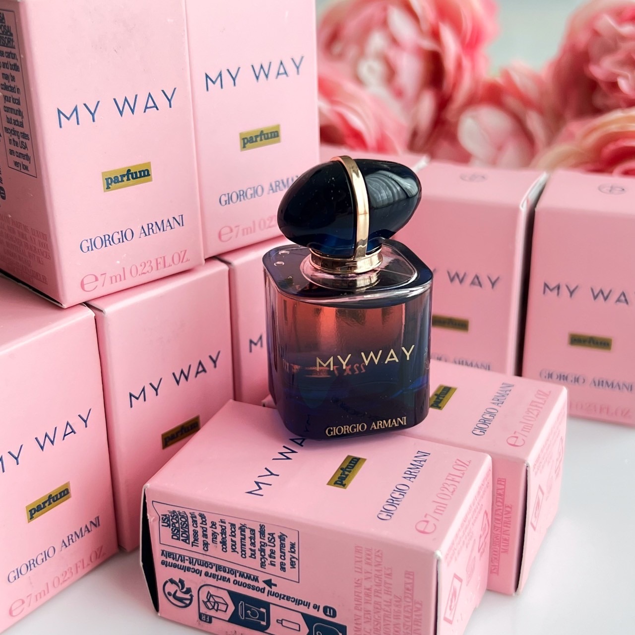 เซ็ทน้ำหอมจิ๋ว Giorgio Armani My Way Parfum & Lip Miniature Set