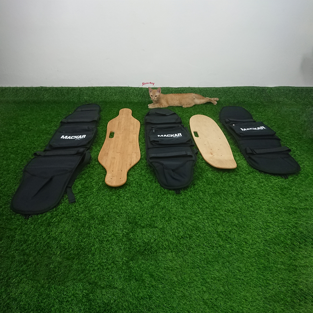 [0319][ลด50%] กระเป๋า สเก็ตบอร์ดไฟฟ้า สะพายหลัง พับเก็บได้ 3ขนาด skateboard backpack bag