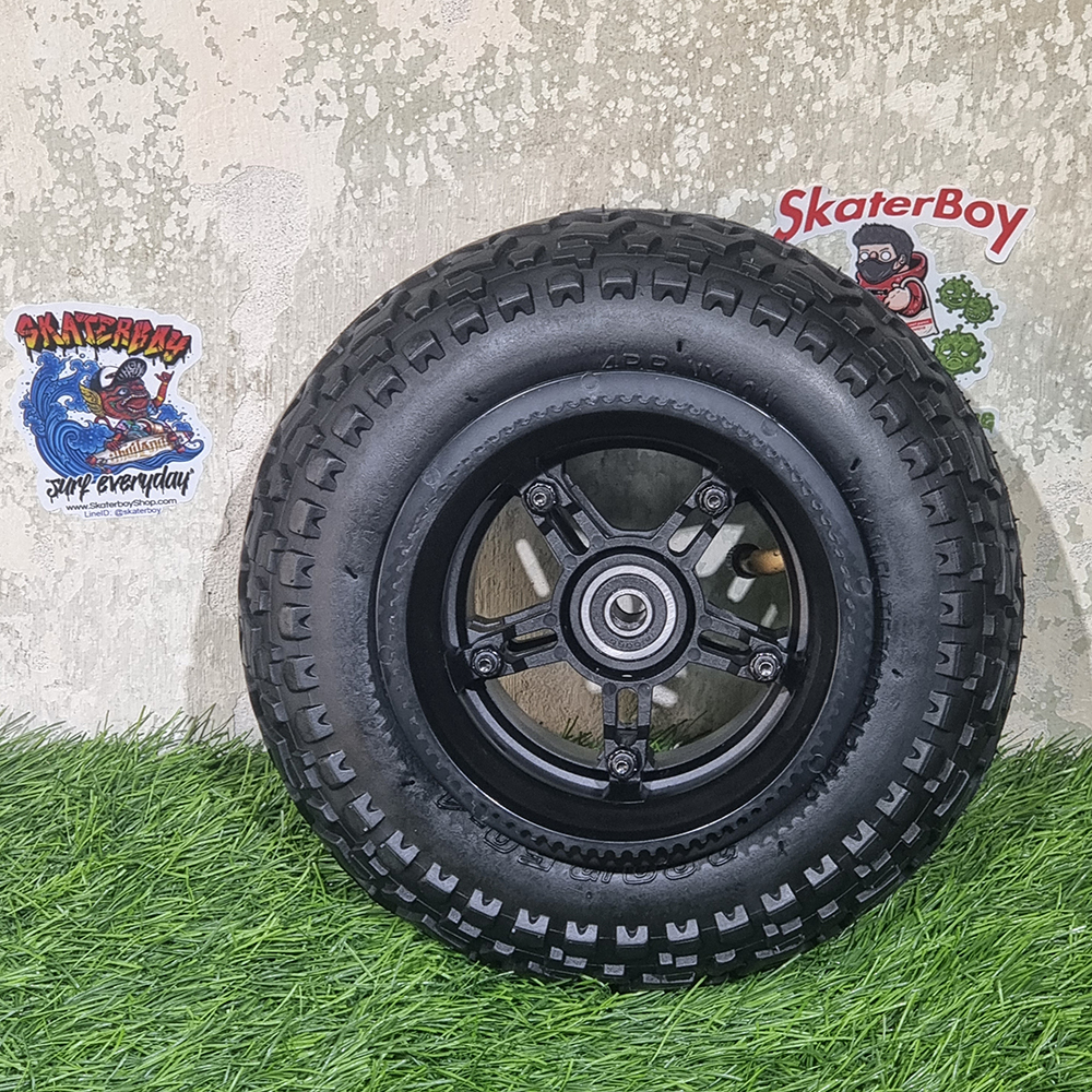[0502] ล้อสเก็ตบอร์ดไฟฟ้า รุ่น OffRoad ขนาด 9นิ้ว ยางนอก ยางใน หน้า หลัง พร้อมเฟือง