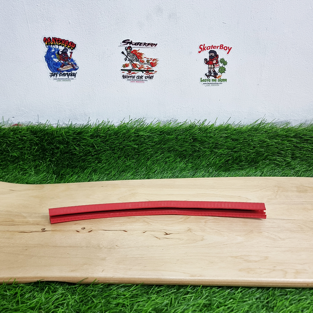 [0302][ลด50%] ขอบยางกันกระแทก แบบบาง แบบหนา เสริมแผ่นเหล็ก ยาวประมาณ 30cm