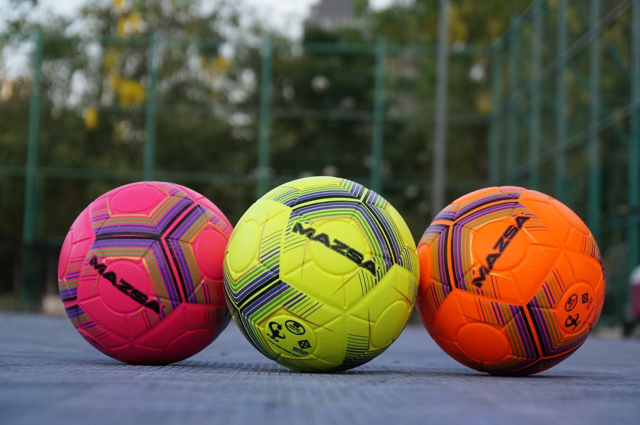 Mazsa Futsal D 040 PVC size3.5 เกรด ฝึกซ้อม