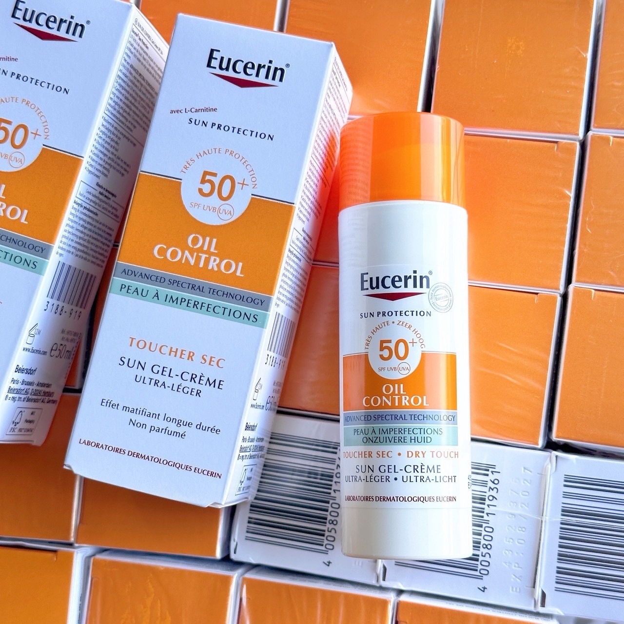 กันแดด Eucerin Sun Oil Control Toucher Sec Dry Touch 50 ml. * รุ่นใหม่ 2024