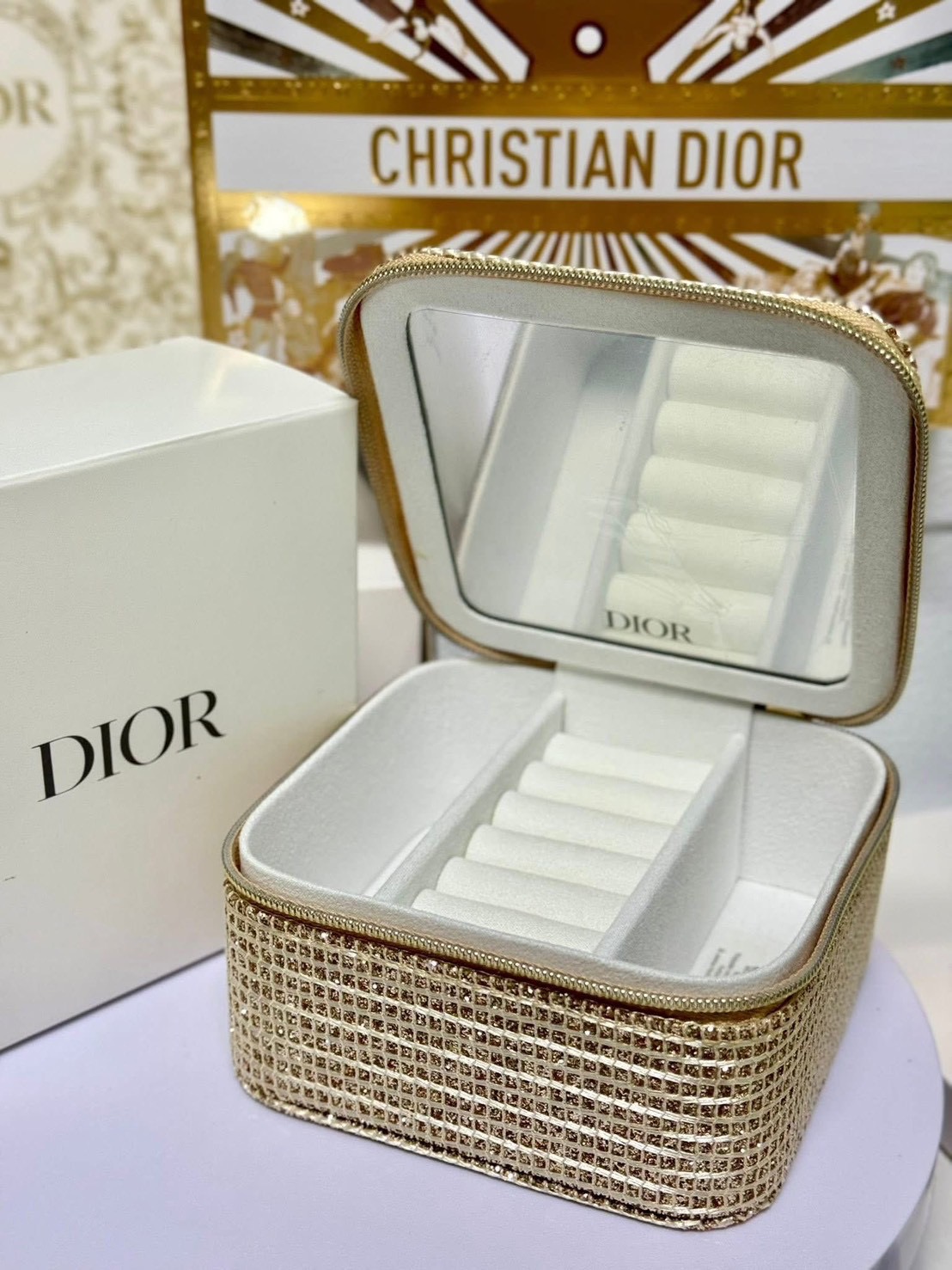 กล่องเก็บเครื่องประดับ Dior Original Jewelry Case 2025