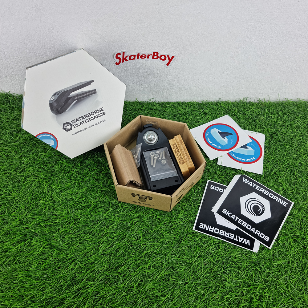 [0307][ลด50%]Surf adapter จาก Waterborne หน้า หลัง Riser pad งานไม้ พร้อมชุดน็อต(มีราคาส่ง)ใช้คู่กับทรัคสตรีท, ครุยเซอร์