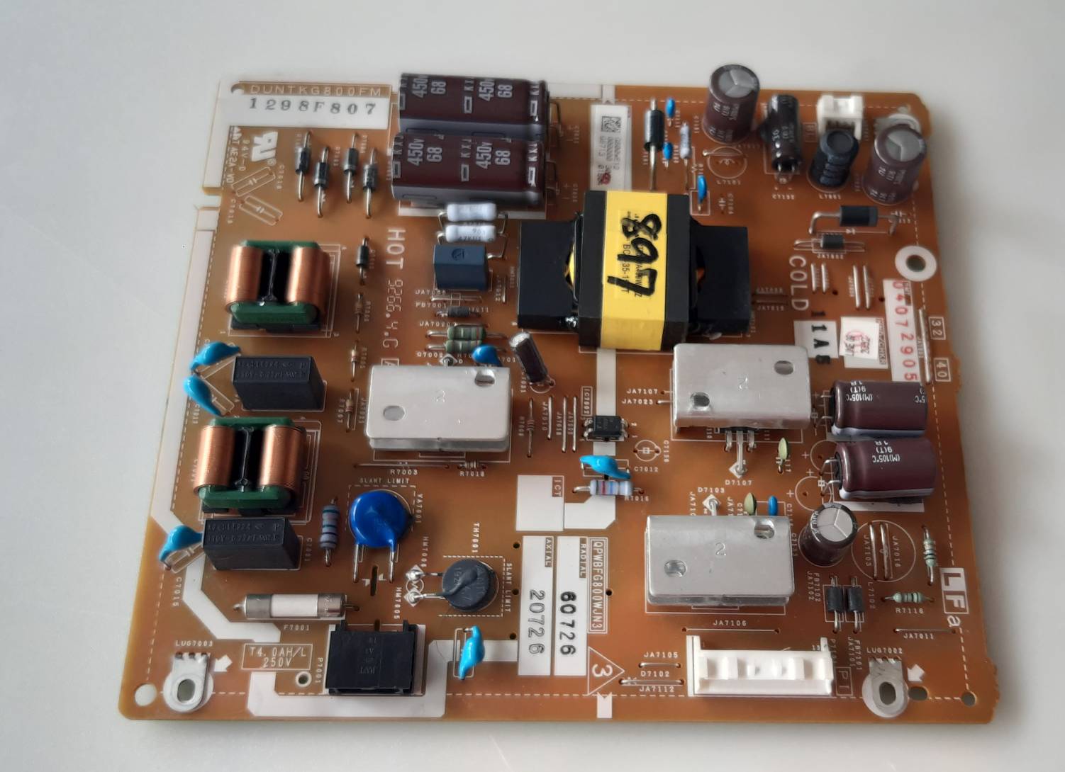 อันที่ 897 SHARP LC-40SA5200X ซัฟฟลาย QPWBFG800WJN1 DUNTKG800FM ดีเทสแล้ว