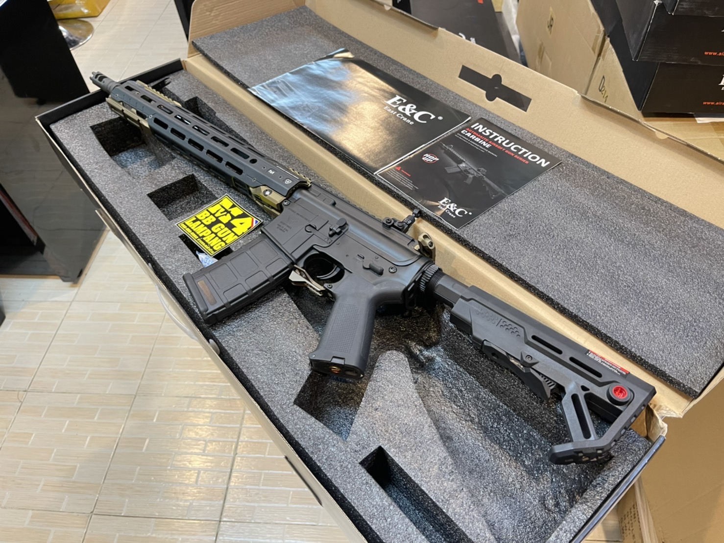 E&C 339 S2 FDE Strike Gridlok 15 บอดี้โลหะ