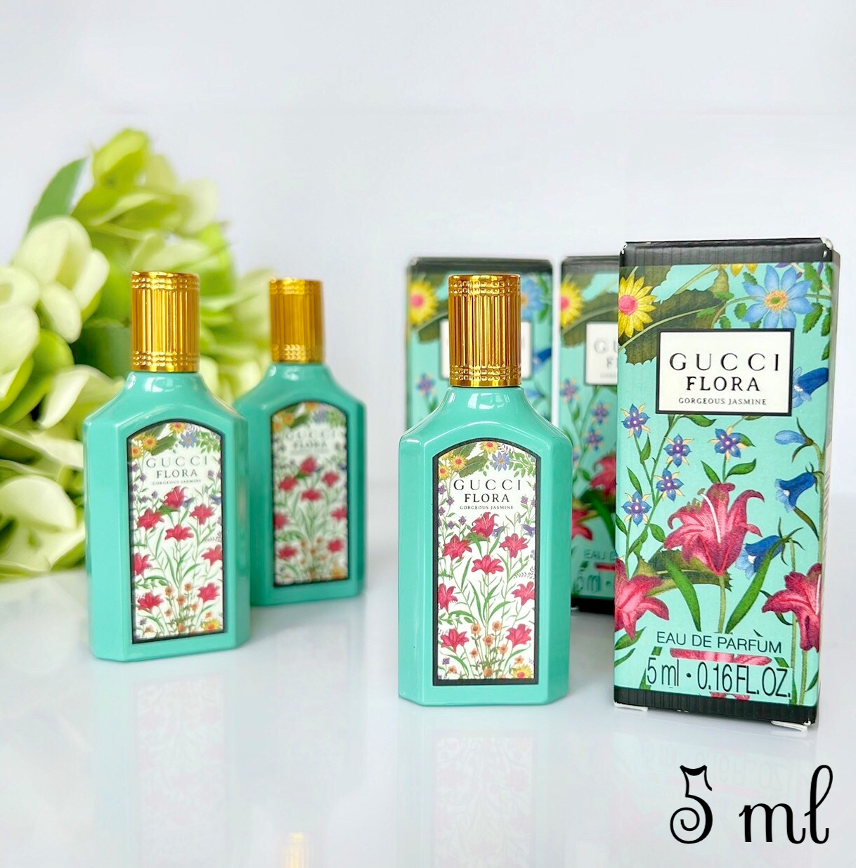 GUCCI Flora Gorgeous Jasmine EDP New 2022 ขนาดทดลอง 5 ml