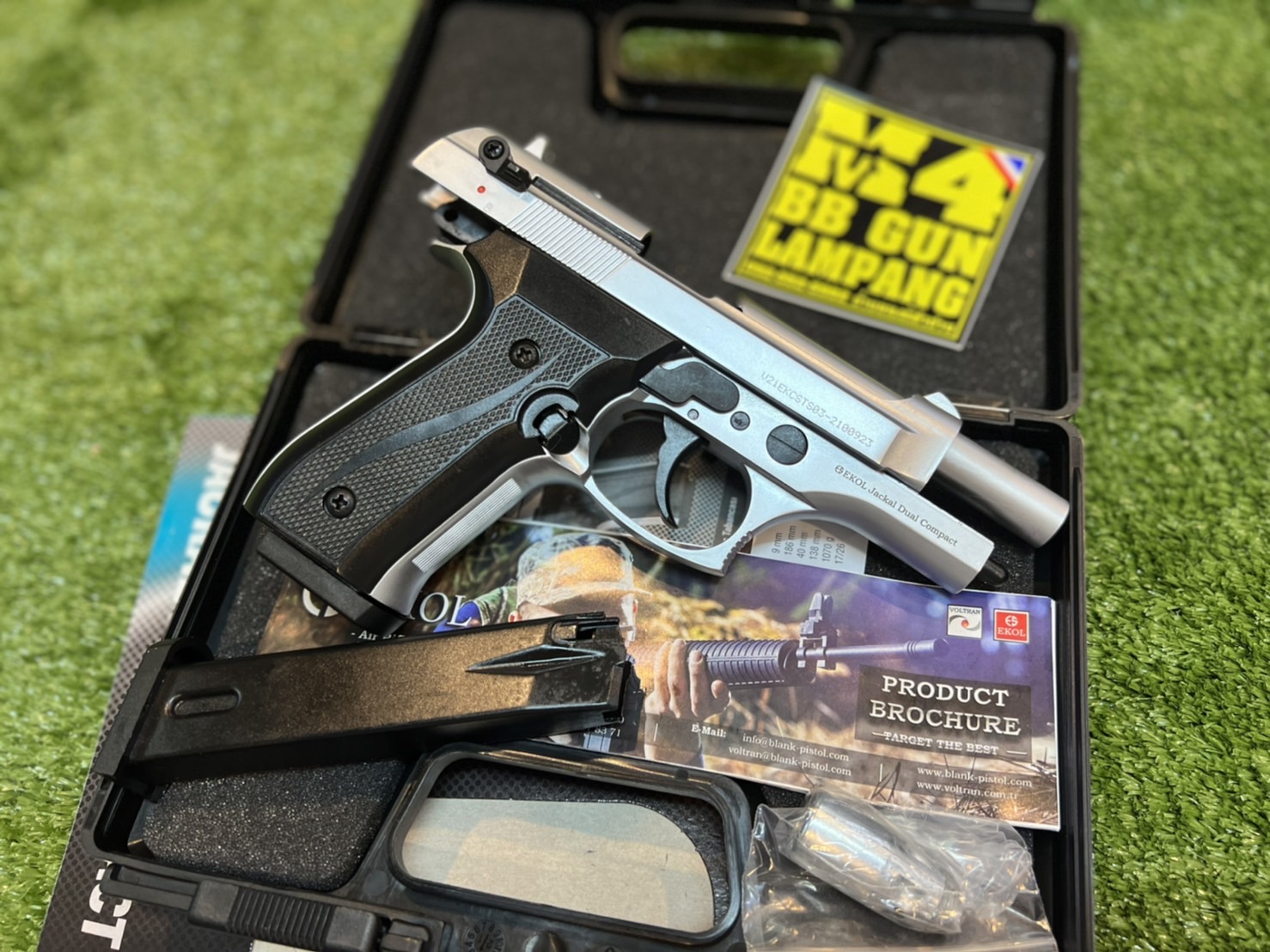 EKOL Jackal Dual Compact บรอนซ์เงิน