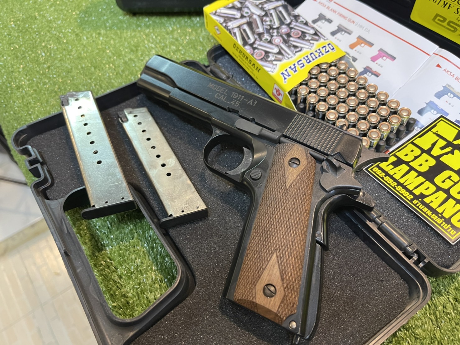 AKSA COLT 1911 ลาย Spring Field สีดำ
